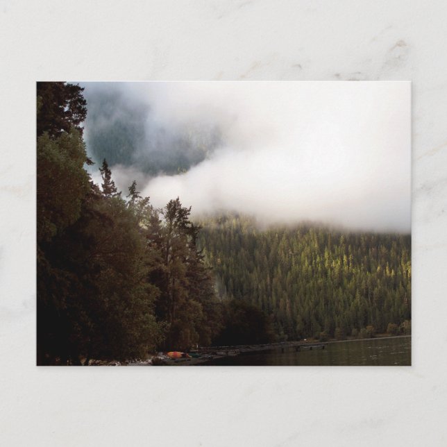 Sjö Crescent Washington Vykort (Framsida)