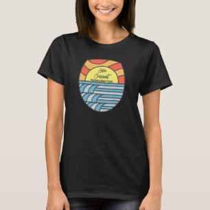 Sjö Crescent Washington Wa Sunset Vacation Souven T Shirt