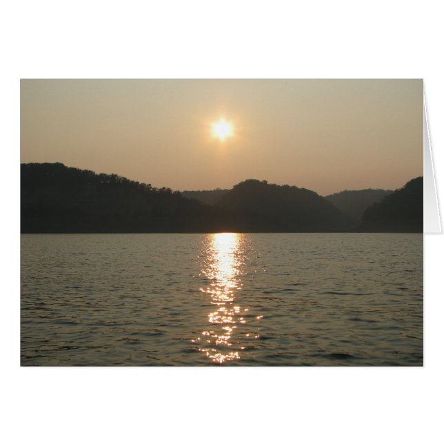 Sjö Cumberland, KY OBS Kort (Framsidan Horizontal)