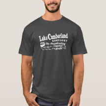 Sjö Cumberland TShirt - Vit på Mörk Grått