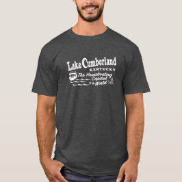 Sjö Cumberland TShirt - Vit på Mörk Grått T Shirt