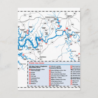 Sjö Cumberland Vykort