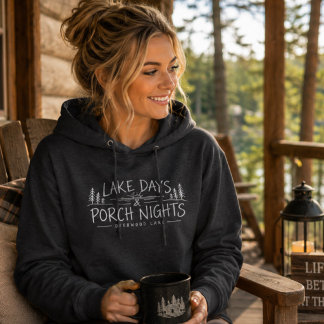 Sjö Dagar Veranda Nätter Deerwood Lake T Shirt