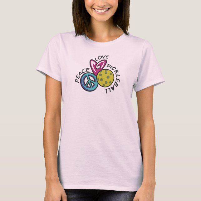 Sjö Deaton Pickleball T-Shirt (Framsida)