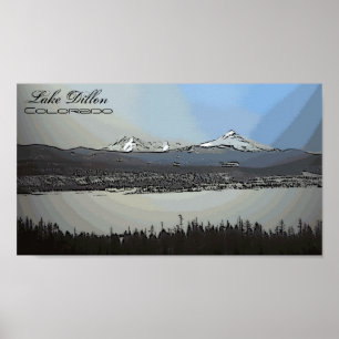 Sjö Dillon Colorado scenic poster