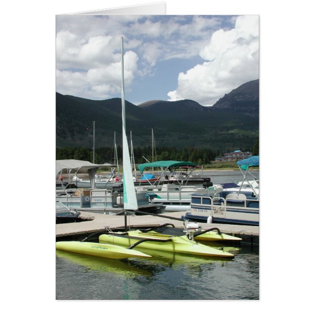 Sjö Dillon Hälsningskort (Framsidan)