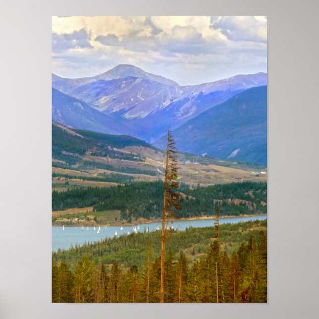 Sjö Dillon Regatta, Colorado Poster (Framsidan)