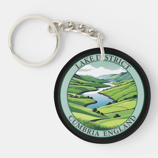 Sjö District Cumbria England (Framsidan)
