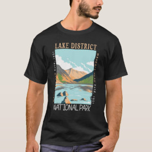Sjö District National Park England Distress T Shirt