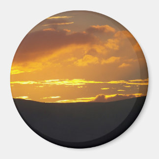 Sjö District sunset Magnet
