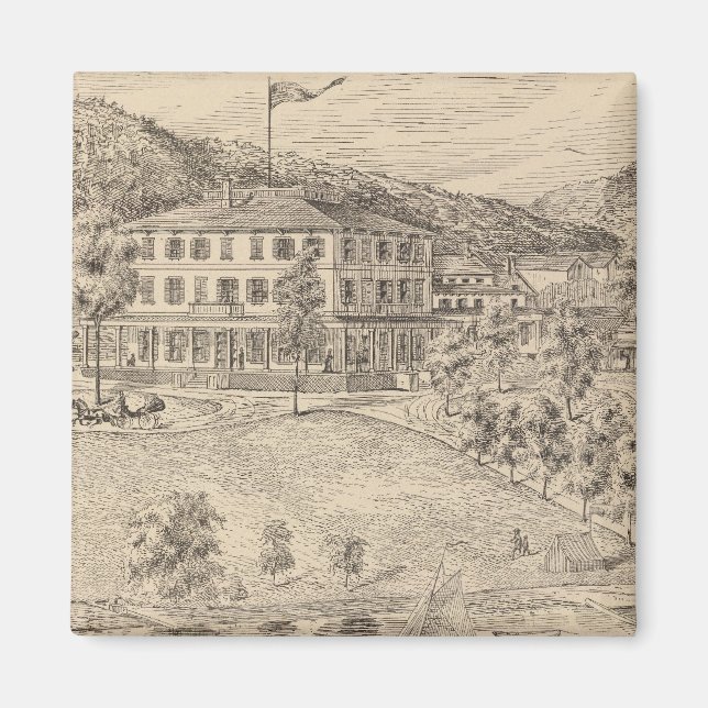 Sjö Dunmore House i Salisbury Magnet (Framsidan)