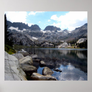 Sjö Ediza, Inyo National Forest, CA Poster