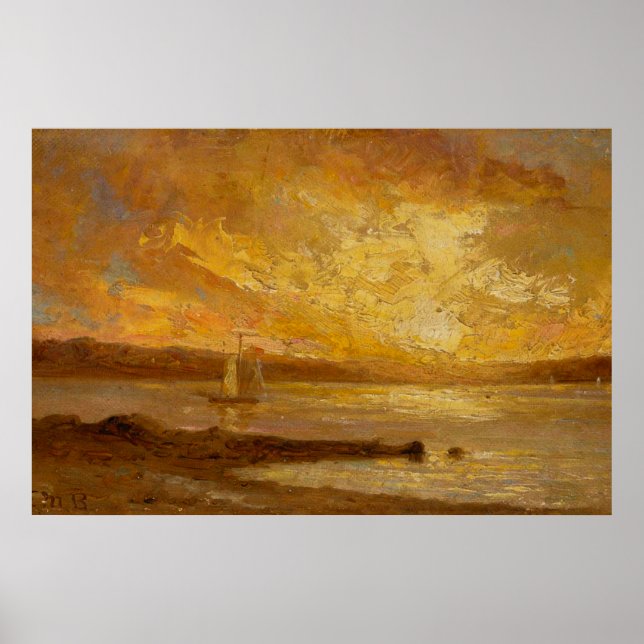 Sjö - Edward Mitchell Banister - c1890 Poster (Framsidan)