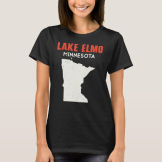 Sjö Elmo Minnesota Förenta staterna Staterna Trave T Shirt