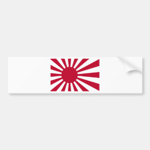 Sjö- Ensign av Japan - japansk resningsolflagga Bildekal