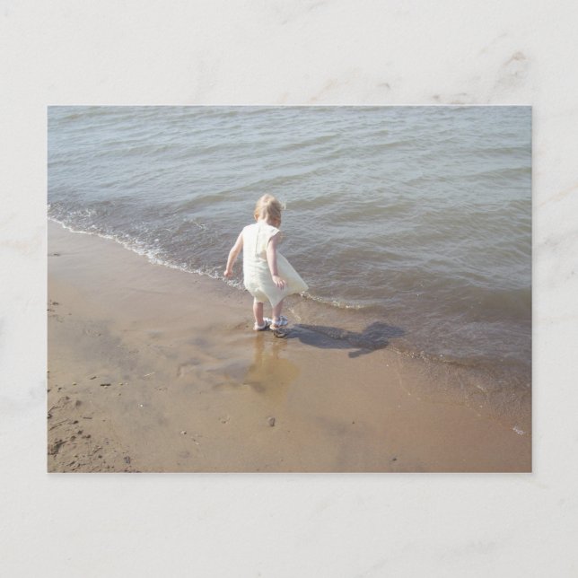 Sjö Erie Beach Vykort (Framsida)