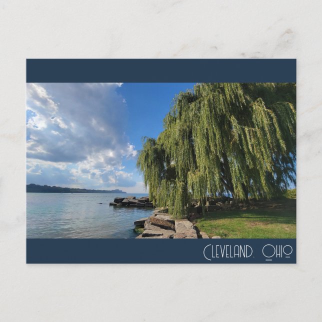 Sjö Erie, Cleveland Vykort (Framsida)