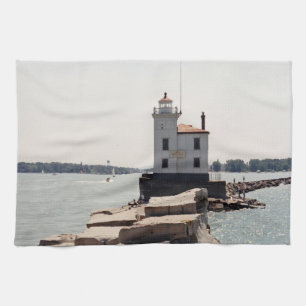 Sjö Erie Lighthouse Kökshandduk