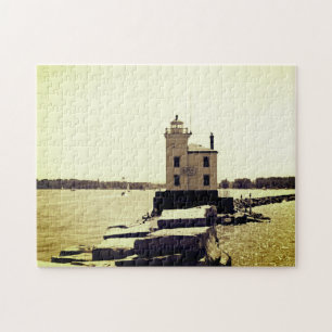 Sjö Erie Lighthouse Pussel