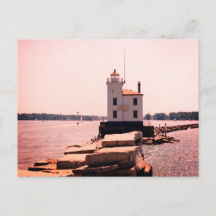 Sjö Erie Lighthouse Vykort