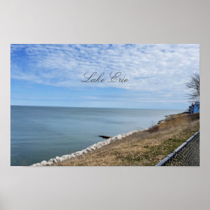 Sjö Erie Photo Poster