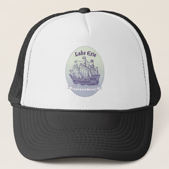 Sjö Erie Sailing Frakt Keps (Framsida)