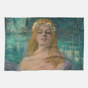 Sjö Fairy Princess (av Kimon Loghi) Kökshandduk
