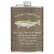Sjö Fishing Business Rainbow Rustic Wood