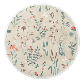 Sjö flora, sjöfärgad bläckfisk knopp