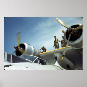 Sjö- flyg WW2 Poster