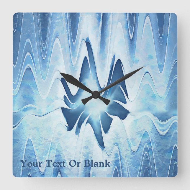 Sjö Fyrkantig Klocka (Framsida)