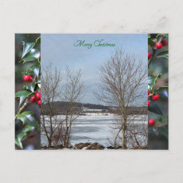 Sjö Galena Winter-julkort Helg Vykort