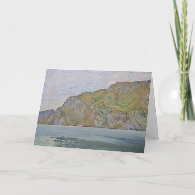 Sjö Garda (från Koloman Moser) Kort (Framsida)