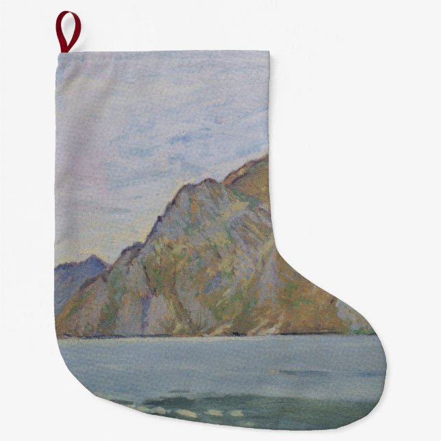 Sjö Garda (från Koloman Moser) Stor Julstrumpa (Framsidan)