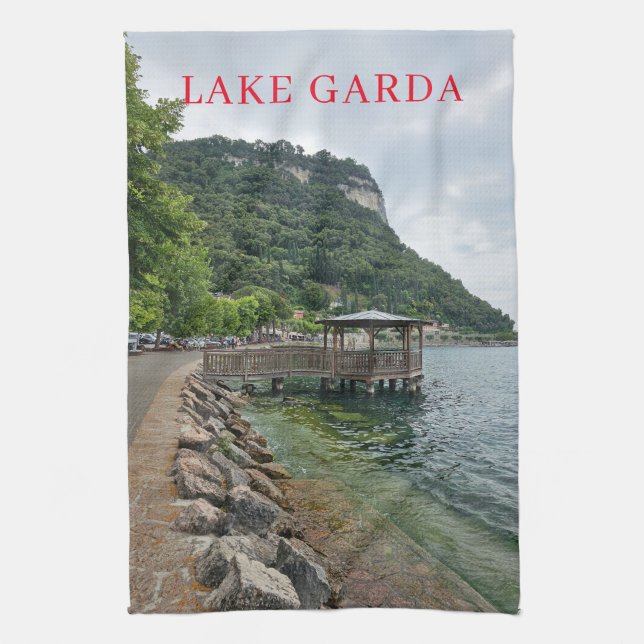 Sjö Garda pier-visningshandduk Kökshandduk (Vertikal)