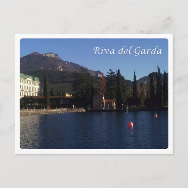 Sjö Garda - Riva del Garda - Trentino Alto Adige Vykort (Framsida)