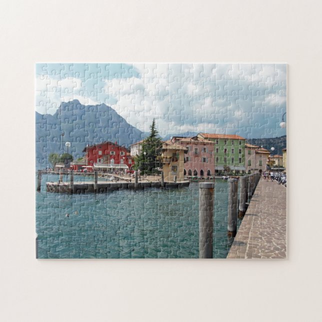 Sjö Garda Torbole puzzle Pussel (Horisontell)