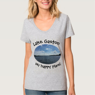 Sjö Gaston, mitt Lycklig Ställe-fartyg Tee Shirt