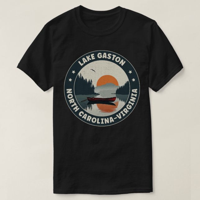 Sjö Gaston North olinaVirginia T Shirt (Design framsida)