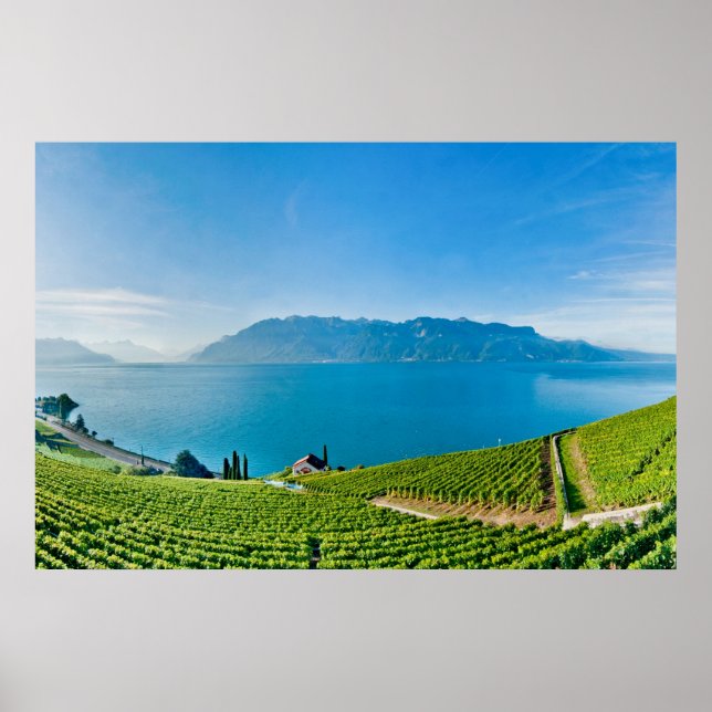 Sjö Genève (Lac Léman) 007 Poster (Framsidan)