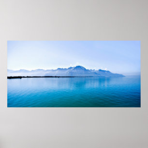 Sjö Genève (Lac Léman) 018 Poster