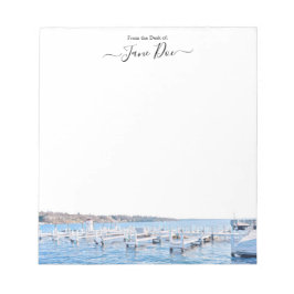 Sjö Genève Wisconsin Anteckningsblock