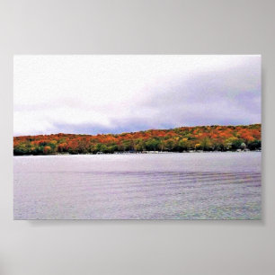 Sjö Genève, Wisconsin Poster