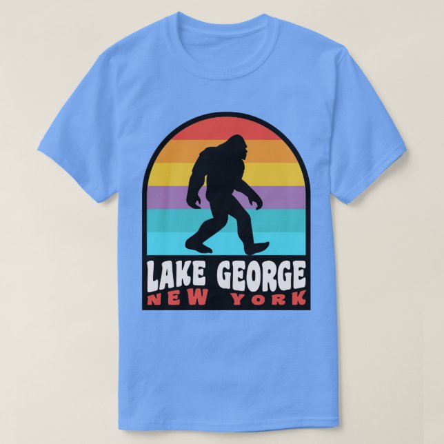 Sjö George Adirondacks New York T Shirt (Design framsida)