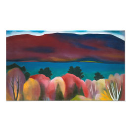 Sjö George, hösten | Georgia O'Keeffe | Fototryck