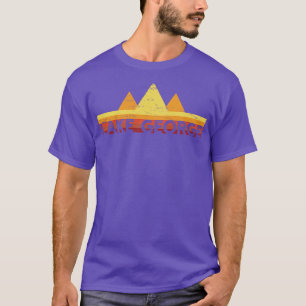 Sjö George Mountain Hiking klätterresa T Shirt
