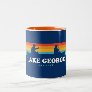 Sjö George, New York Canoe Två-Tonad Mugg