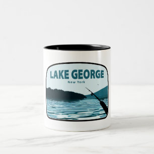 Sjö George New York Fishing Rod Två-Tonad Mugg