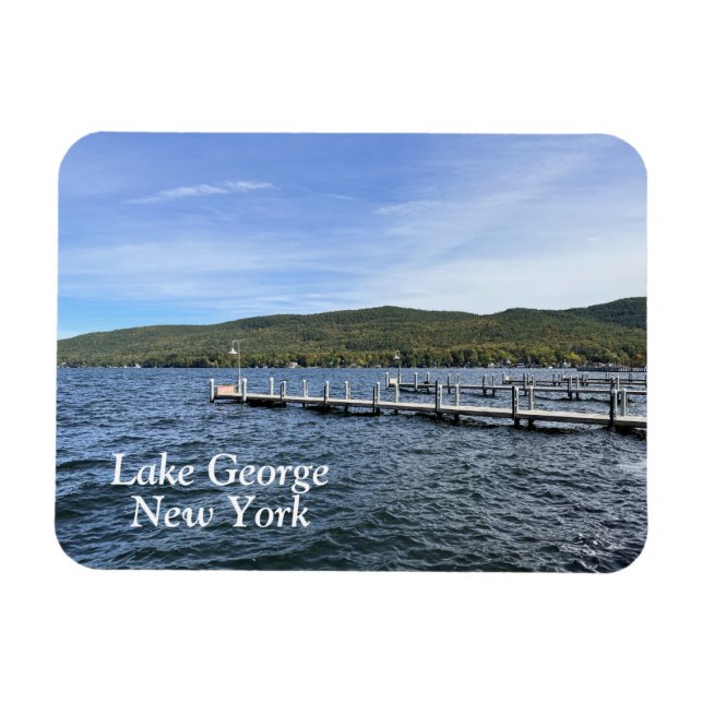 Sjö George New York Magnet (Horisontell)