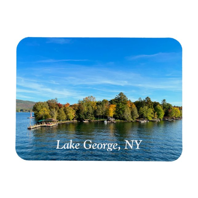 Sjö George New York Magnet (Horisontell)
